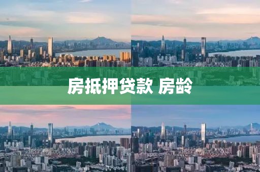 房抵押贷款 房龄