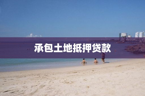 承包土地抵押贷款