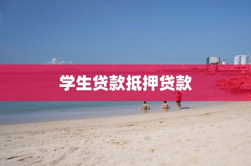 学生贷款抵押贷款
