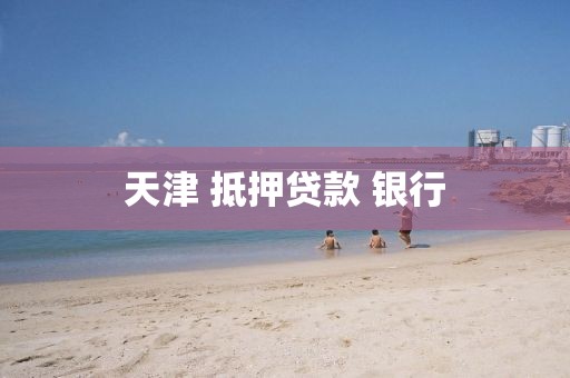 天津 抵押贷款 银行