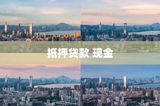 抵押贷款 现金