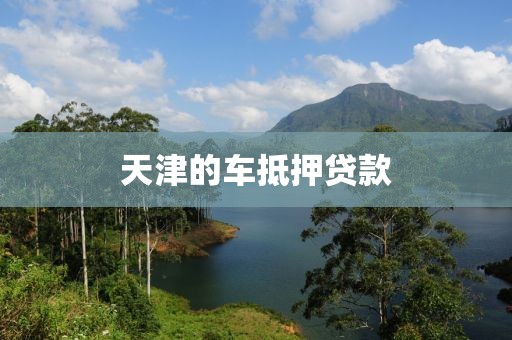 天津的车抵押贷款