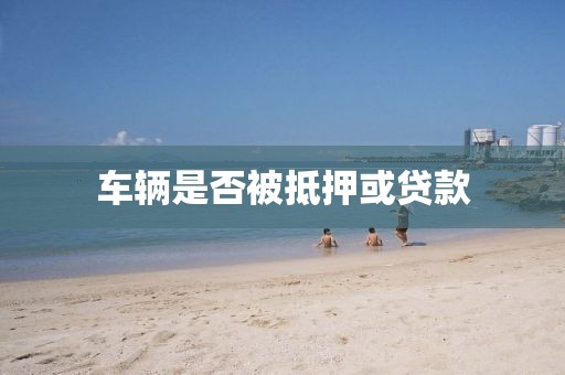 车辆是否被抵押或贷款