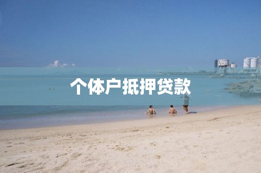 个体户抵押贷款