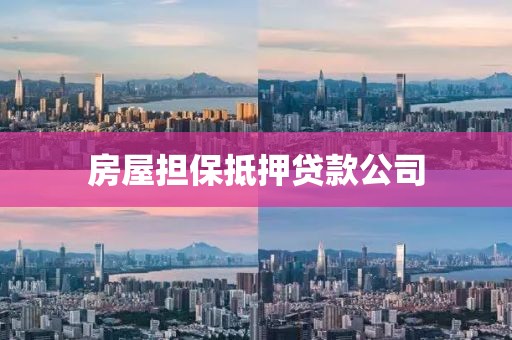 房屋担保抵押贷款公司