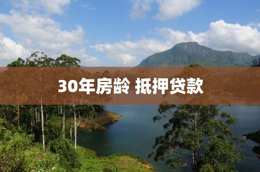 30年房龄 抵押贷款