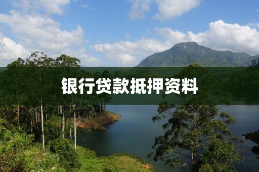 银行贷款抵押资料