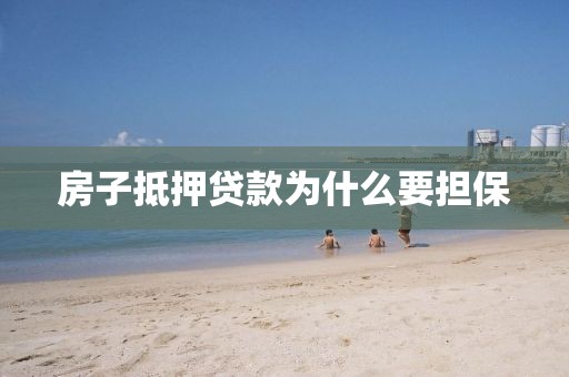 房子抵押贷款为什么要担保
