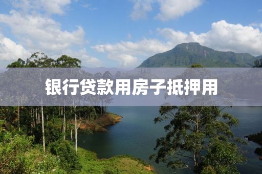 银行贷款用房子抵押用