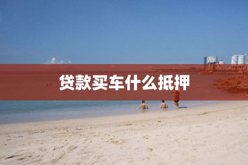 贷款买车什么抵押