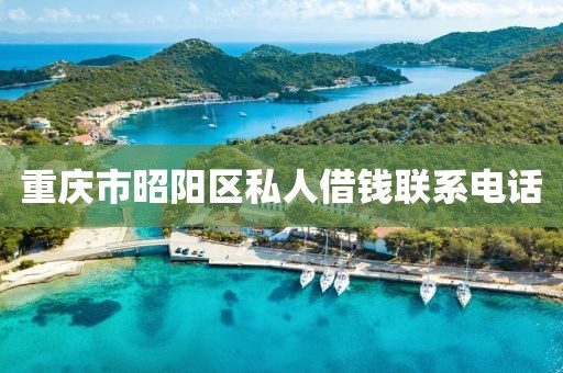 重庆市昭阳区私人借钱联系电话