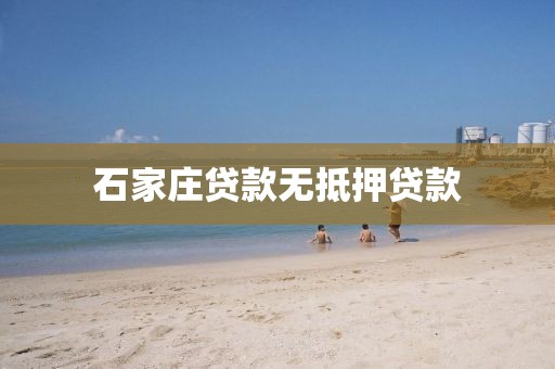 石家庄贷款无抵押贷款