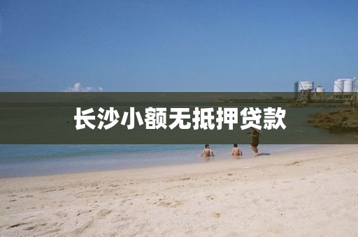 长沙小额无抵押贷款