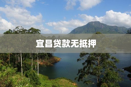 宜昌贷款无抵押