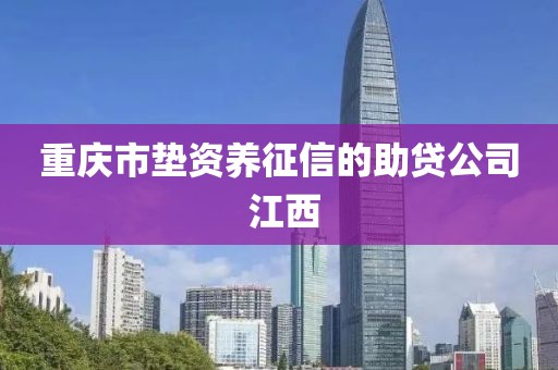 重庆市垫资养征信的助贷公司 江西