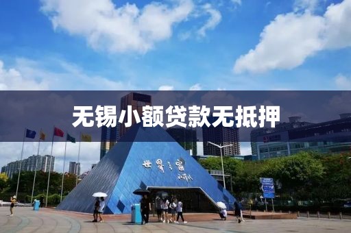无锡小额贷款无抵押