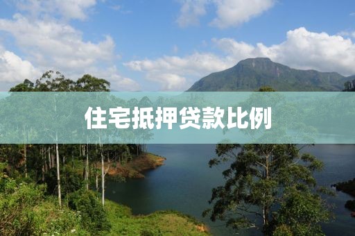 住宅抵押贷款比例