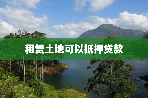 租赁土地可以抵押贷款