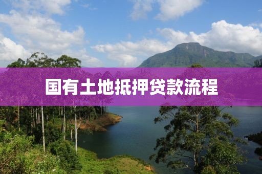国有土地抵押贷款流程