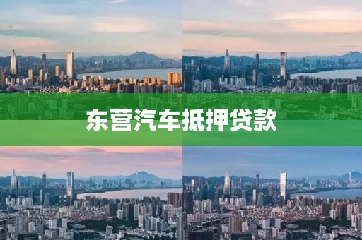 东营汽车抵押贷款
