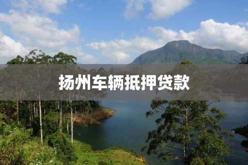 扬州车辆抵押贷款