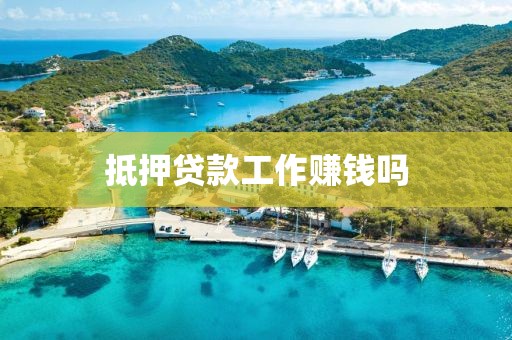抵押贷款工作赚钱吗