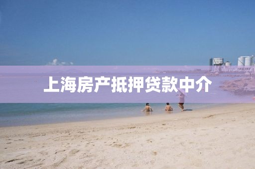 上海房产抵押贷款中介