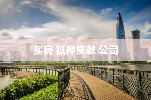 买房 抵押贷款 公司