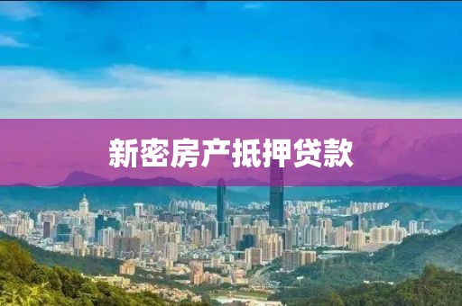 新密房产抵押贷款