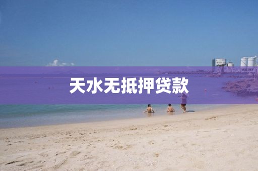 天水无抵押贷款