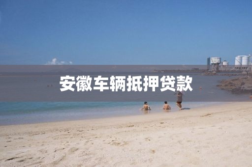 安徽车辆抵押贷款