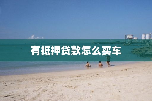 有抵押贷款怎么买车