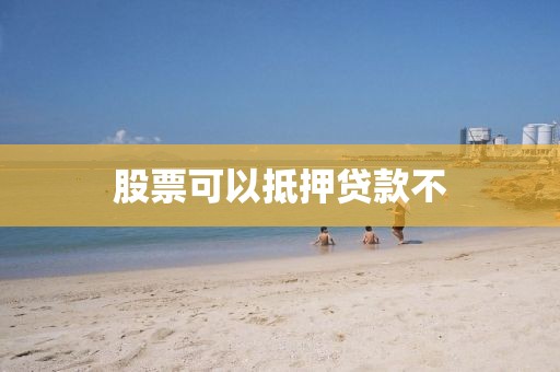 股票可以抵押贷款不