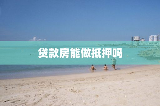 贷款房能做抵押吗
