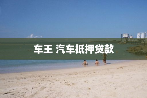 车王 汽车抵押贷款