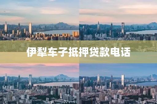 伊犁车子抵押贷款电话
