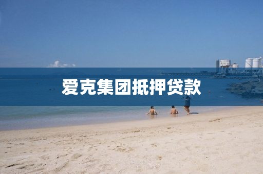 爱克集团抵押贷款