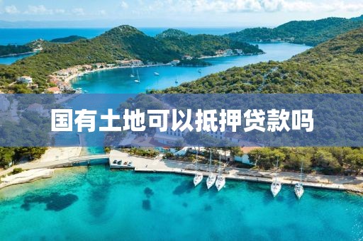 国有土地可以抵押贷款吗