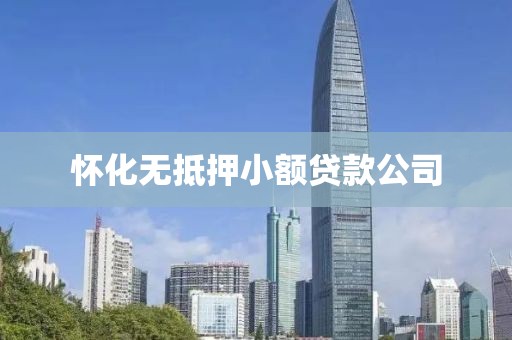 怀化无抵押小额贷款公司