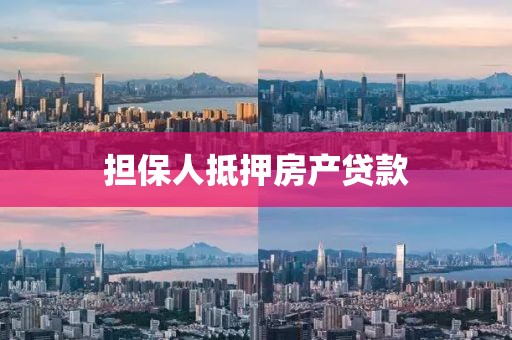 担保人抵押房产贷款