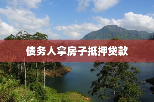 债务人拿房子抵押贷款