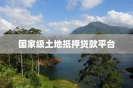 国家级土地抵押贷款平台