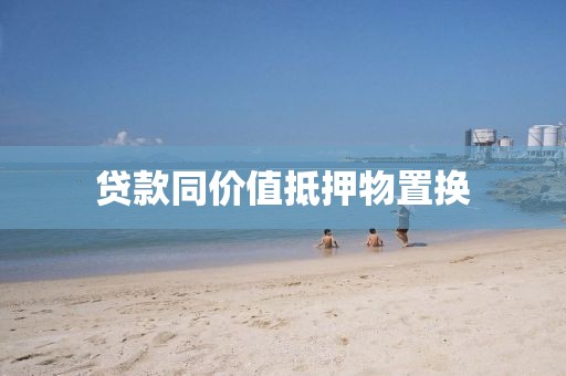 贷款同价值抵押物置换