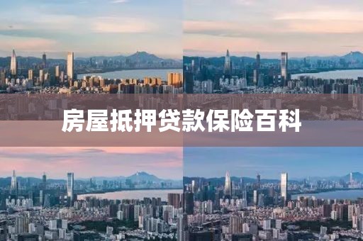 房屋抵押贷款保险百科