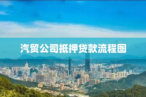 汽贸公司抵押贷款流程图