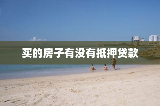 买的房子有没有抵押贷款