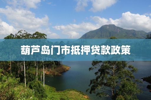 葫芦岛门市抵押贷款政策