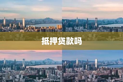 抵押贷款吗