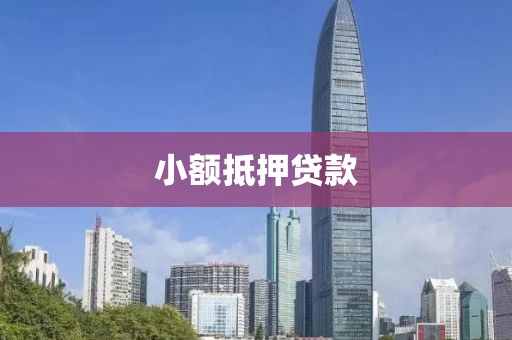小额抵押贷款