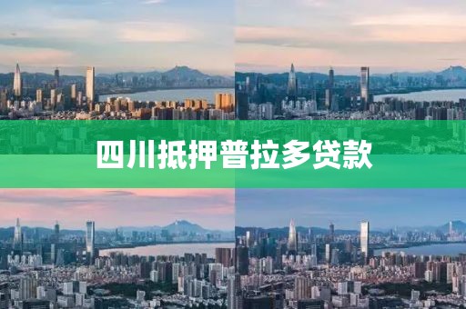 四川抵押普拉多贷款